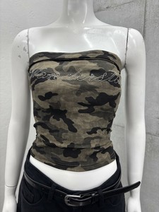 迷彩ベアトップ