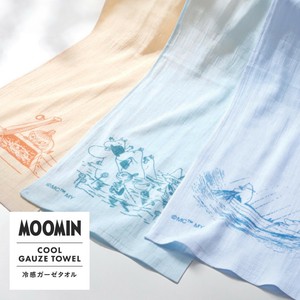 MOOMIN ムーミン 冷感ガーゼタオル 日本製