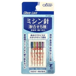 CL　ミシン針　取合せ5種　77−057