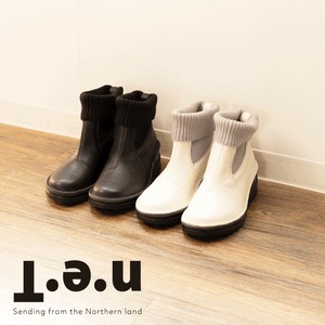 【予約販売】日本製　ブーツ　幅広4E　冬底 本革　22.5~24.5cm