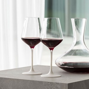 「Villeroy & Boch ( ビレロイ&ボッホ )」ロックブラン レッドワイングラス 2脚セット 【国内正規品】
