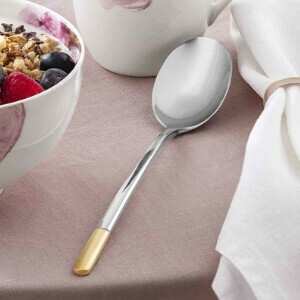 「Villeroy & Boch ( ビレロイ&ボッホ )」エラゴールド ディナースプーン 【国内正規品】