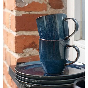 「Villeroy & Boch ( ビレロイ&ボッホ )」クラフテッド デニム マグ 【国内正規品】