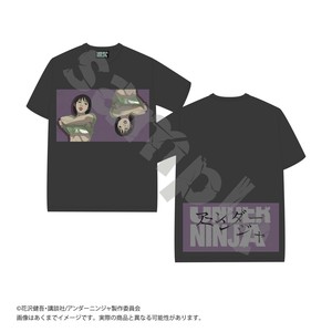 アンダーニンジャ Tシャツ 川戸ブラック_XL