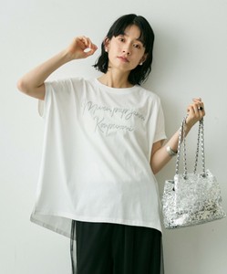 チェーン刺繍Tシャツ