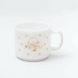 Pre-order Mug Rose Basket Made in Japan