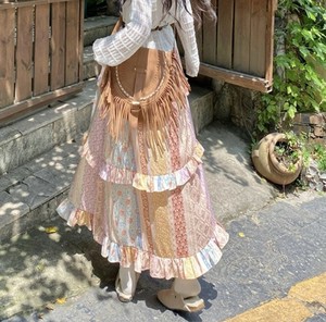 Skirt Colorful Maxi-skirt [S/S NEW]