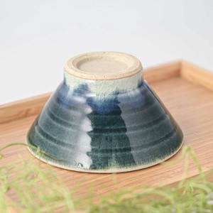 美浓烧 饭碗 特价 蓝色 日式餐具 日本制造