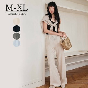 【M-XL】ゆったりシルエットのリラックスワイドパンツ。