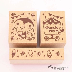 お気に入りスタンプセット　favorite stamp set ペンギンさん
