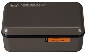 GENERAL DESIGN SUPPLY　長角一段ランチ　日本製　お弁当箱　ランチボックス　容器