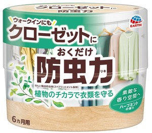 アース製薬 【予約販売】クローゼットにおくだけ防虫力 ハーブミントの香り