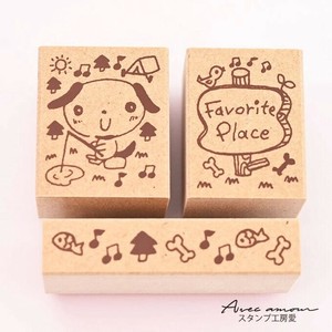 お気に入りスタンプセット　favorite stamp set いぬさん