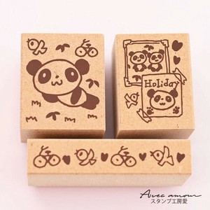 お気に入りスタンプセット　favorite stamp set パンダさん
