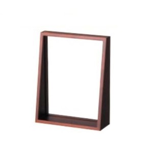 カザロ WALL NANAME SHELF GROOVE A3 タテ ブラウン 36S004B0302