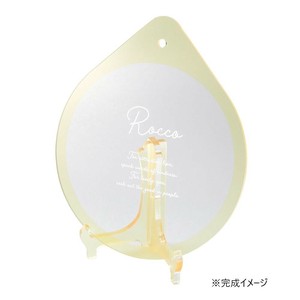 カザロ しずくオーナメント シングル 皿立 イエロー 36M020P0204