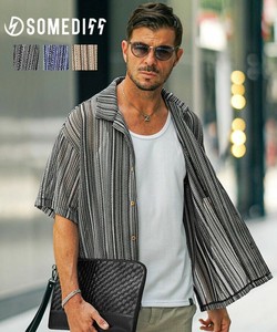 Button Shirt Short Sleeve Sheer