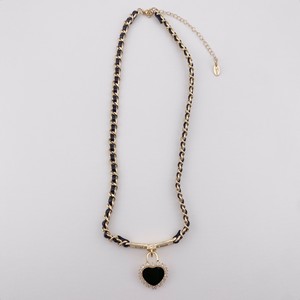 プレート　ミニハート　チェーン　ネックレス　アクセサリーミセス　即納