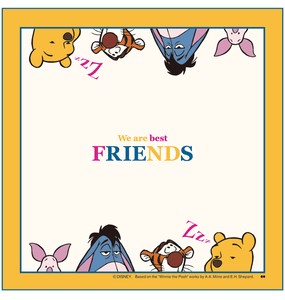 Disney Bento Wrapping Cloth Pooh [Expected Mid July]