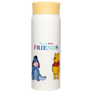 Disney Water Bottle Stainless Steel Bottle Pooh [Expected Mid July]