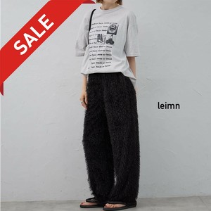 【2025SS新作入荷】WEB限定特別価格　ラメシャギーパンツSKYpink東京