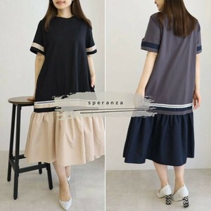 配色ワンピース　全2色