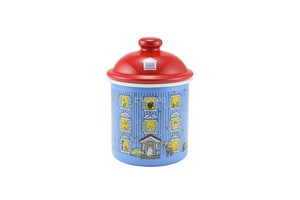 富士珐琅 保存容器/储物袋 密封罐 Moomin姆明/噜噜米 9cm