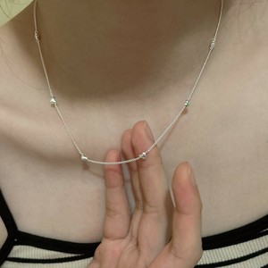 韓国　ネックレス ネックレス レディース　ネックレス シルバー925　メッキ ネックレス シルバー