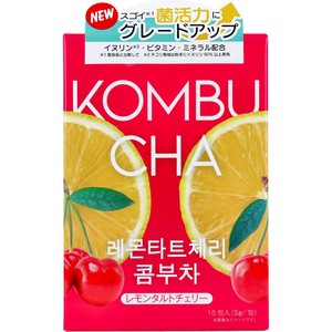 ※HEALSLAB(ヒルズラボ) コンブチャ レモンタルトチェリー 5g×15包入