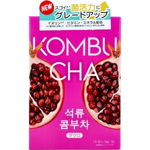 ※HEALSLAB(ヒルズラボ) コンブチャ ザクロ 5g×15包入