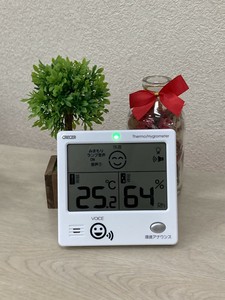 クレセル　CRV-1000　しゃべる デジタル 温湿度計