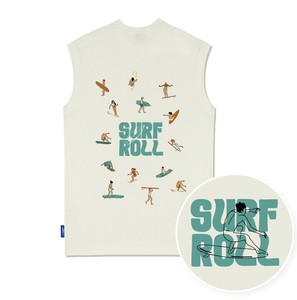 【2025春夏新作】SURF ROLLイラストプリントタンクトップ