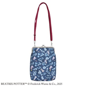 Pouch Gamaguchi Rabbit flower [A/W NEW]
