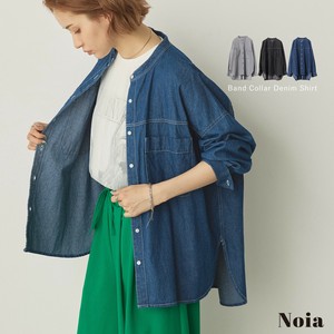 Pre-order Button Shirt/Blouse Band-Collar Shirt 5.5OZ Spring/Summer [2025 NEW]