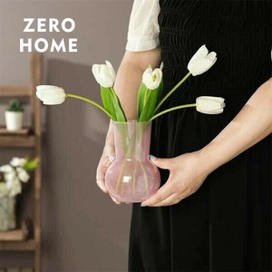 家庭用置物 フラワーアレンジメント ガラスの花瓶 テーブル装飾道具