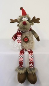 クリスマス【置物】ノルディック足ブラトナカイ　S−A
