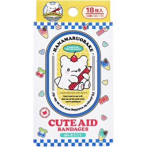 はなまるおばけ CUTE AID ばんそうこう 18枚入