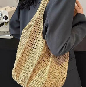 トートバッグ ショルダーバッグ ニット 大容量 レディース ファッション   MBQ1284