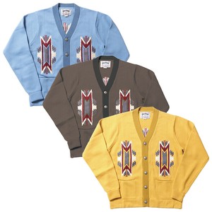 【予約販売】【2025秋冬新作】【HOUSTON】KNIT CARDIGAN（CHIMAYO）