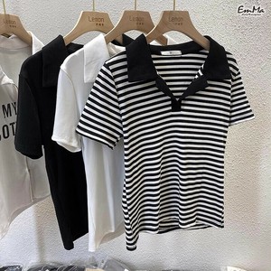 サマーポロシャツ 薄手 半袖 夏 襟付きTシャツ 【2025SS】 ONA1053
