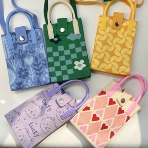 ハンドバッグ ニット ショルダーバッグ 2WAY   花柄 レディース ファッション MBQ1314
