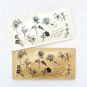 お茶メール（夏・Summer greetings_夏の花々B・水出しれもん煎茶TB 5g×5P）【ハーブティー】