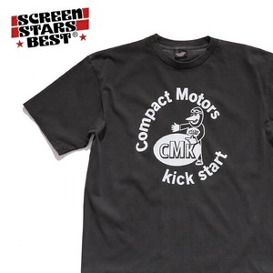 スクリーンスターズ ベスト【SCREEN STARS BEST】Motorcycle tee "kick start" Tシャツ 半袖 ピグメント