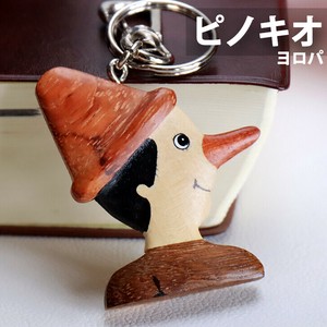 Key Ring Pinocchio Rings Stationery Retro Handmade Vintage