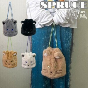 侧背包/单肩包 皮草 猫 4颜色