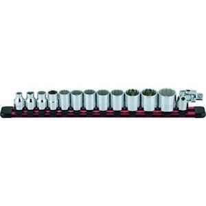 ミトロイ(MITOLOY) 3/8 ソケットレンチセット インチ ホルダーセット SH314