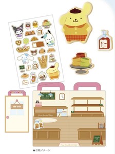 Stickers Bakery Sanrio Characters