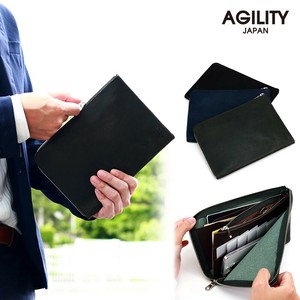Clutch Genuine leather Made in Japan