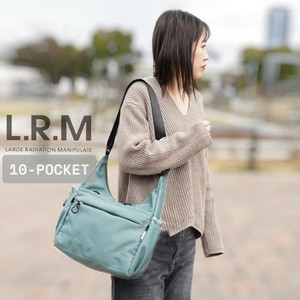 【NEW】L.R.M  隠しジップ10ポケット リュック　 エルアールエム  LRM
