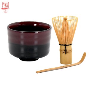 Mino ware Japanese Teacup Japanese Tableware Red Gift Pottery Ceramic Indigo Made in Japan